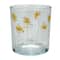 Hello Honey® Embossed Glass 5-Votive Candle Holders with Vase & Wood Tray